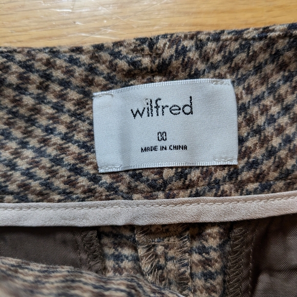 Wilfred Wool Plaid Pants - Picture 3 of 5